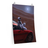 Red Car for the Red Planet - Posters