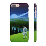 Happy Little Astronaut - iPhone Cases