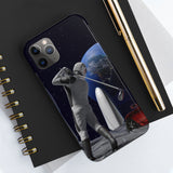 Golfing on the Moon - Tough Phone Cases