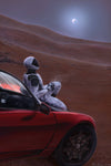 Red Car on the Red Planet (8"x10")- Signed Print